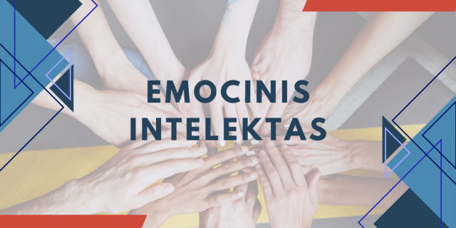 Nuotoliniai mokymai. Emocinis intelektas